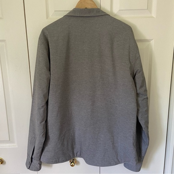 Vuori Men’s Atlas Jacket Shacket Button Up Coat Grey Size XL - Picture 10 of 12